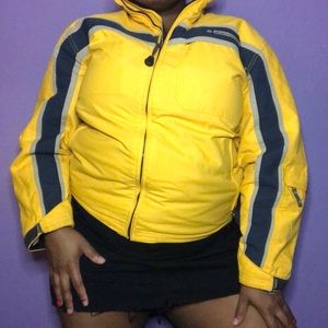 Abercrombie & Fitch windbreaker lined with fleece